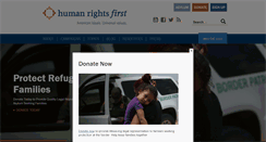 Desktop Screenshot of humanrightsfirst.org